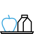 the apple logo