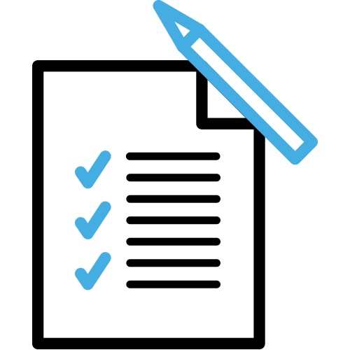 a pencil and a pencil on a square