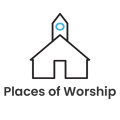 the logo for the place of worship