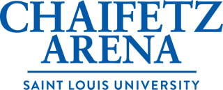 a blue background with a white border